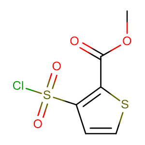 3-氯磺酰基-2-噻吩甲酸甲酯 cas号:59337-92-7 现货优势供应 科研产品