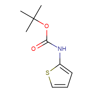 n-(2-噻吩基)氨基甲酸叔丁酯 cas号:56267-50-6 现货优势供应 科研产品