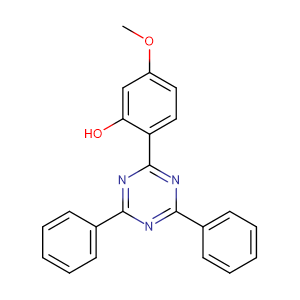 2-(4,6-二苯基-1,3,5-三嗪-2-基)-5-(甲氧基)苯酚 cas号:106556-36-9 现货优势供应 科研产品