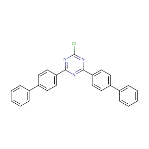 2,4-二([1,1'-联苯]-4-基)-6-氯-1,3,5-三嗪 cas号:182918-13-4 现货优势供应 科研产品