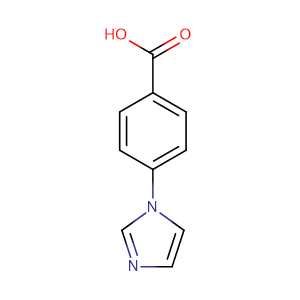 4-(1h-咪唑-1-基)苯甲酸 cas号:17616-04-5 现货优势供应 科研产品