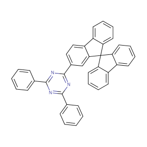 2,4-二苯基-6-(9,9'-螺双[9H-芴]-2-基)-1,3,5-三嗪 CAS:1207176-84-8