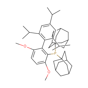 2-(二-1-金剛烷基膦基)-3,6-二甲氧基-2',4',6'-三異丙基-1,1'-聯苯；CAS：1160861-59-5