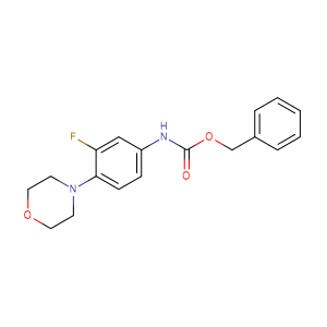 (3-氟-4-吗啉-4-基苯基)氨基甲酸苄酯 cas号:168828-81-7 现货优势供应 科研产品
