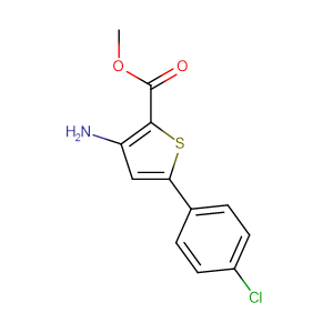 3-氨基-5-(4-氯苯基)噻吩-2-甲酸甲酯 cas号:91076-93-6 现货优势供应 科研产品