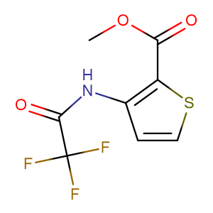 3-(2,2,2-三氟-乙酰基氨基)-噻吩-2-羧酸甲酯 cas号:79128-68-0 现货优势供应 科研产品