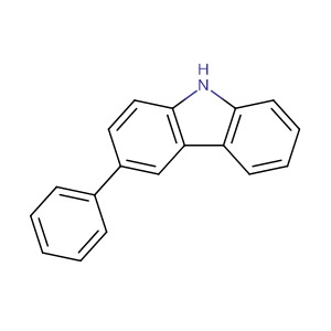 3-苯基-9H-咔唑； CAS號：103012-26-6（大小包裝均可、質量保證，助力科研， 高校及研究所支持貨到付款）