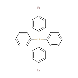 双(4-溴苯基)二苯基硅烷 cas号:18733-91-0 现货优势供应 科研产品