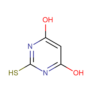 4,6-二羟基-2-巯基嘧啶 cas号:504-17-6 现货优势供应 科研产品