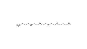 3-(2-(2-(2-(3-azidopropoxy)ethoxy)ethoxy)ethoxy)propan-1-ami