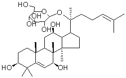 人参皂苷Rh7343780-68-7分析标准品,HPLC≥98%