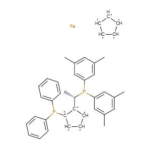 (r)-(-)-1-[(s)-2-(二苯基磷) 二茂鐵基]乙基二-3,5-甲苯磷 ；CAS：184095-69-0（大小包裝均可、質量保證，助力科研， 高校及研究所支持貨到付款）