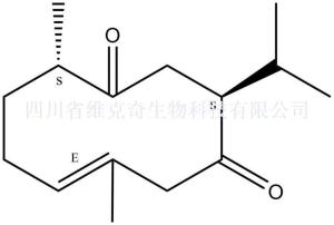 莪术二酮 13657-68-6 中药标准品 产品图片